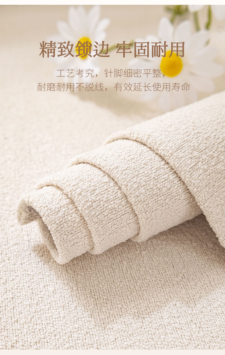 泰迪绒沙发垫四季通用防滑坐垫座套现代简约皮沙发套罩靠背巾盖布详情7