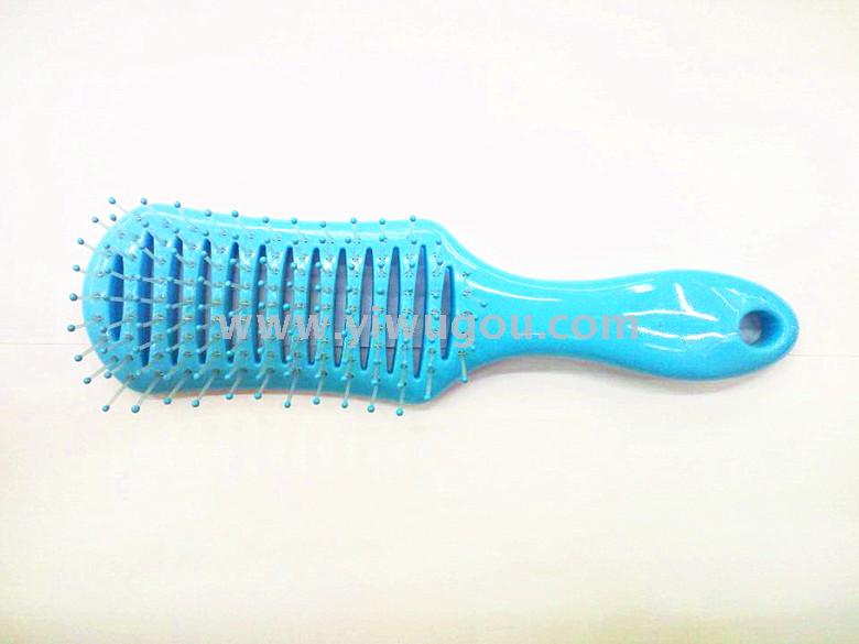 批发新款美发梳 热销日用礼品顺发梳手柄梳