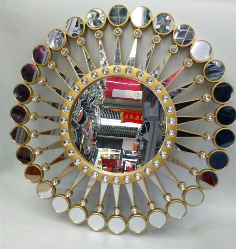 Wholesale of the new 666 single-sided plastic wall-mounted mirror, a best-selling product details Picture