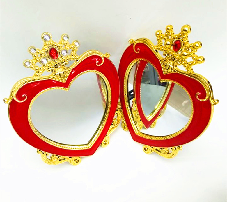 The new best-selling single-sided solid color festive makeup mirror, Model 601, is a single-sided desktop makeup mirror details Picture