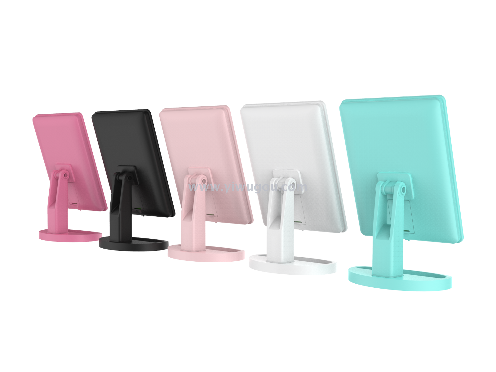 New single-sided desktop led makeup mirror, rechargeable, 21 LED gift makeup mirrors with lights Specification image