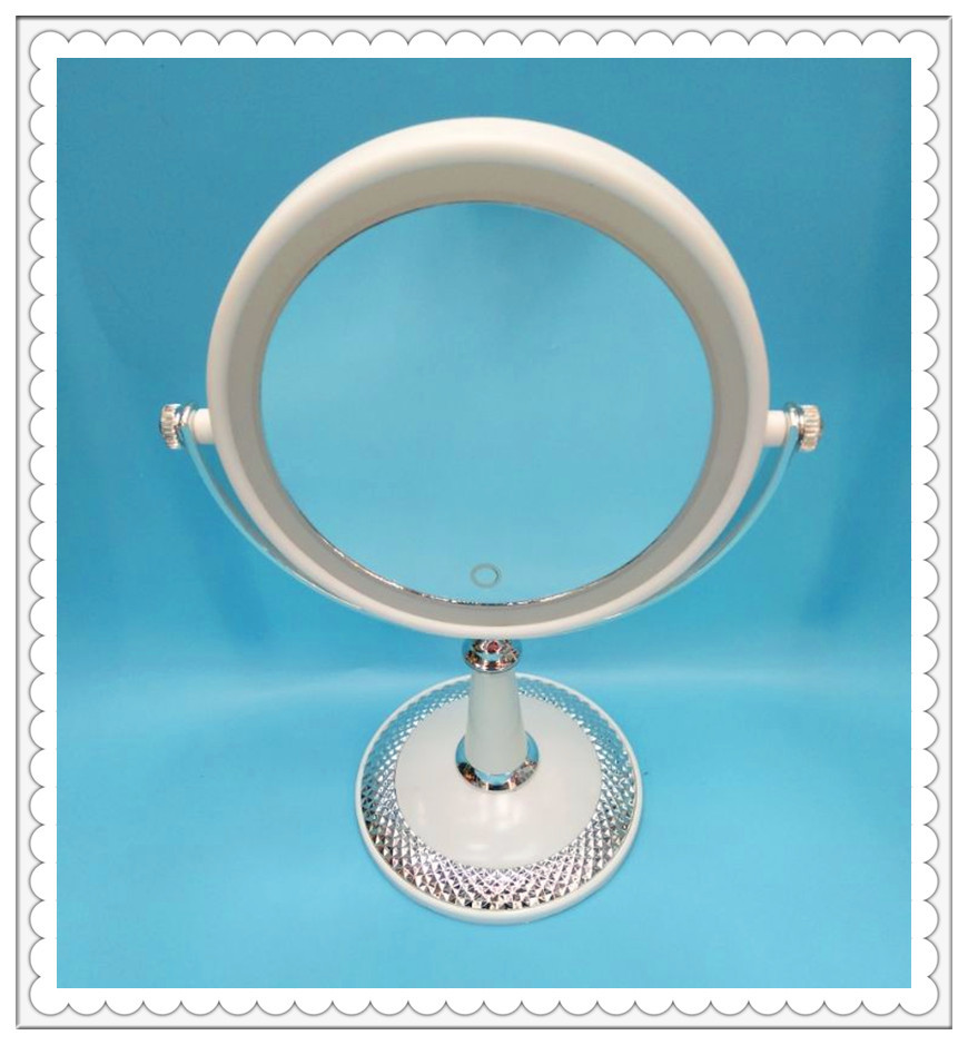 New LED lighting makeup mirror, single-sided high-legged high-legged desktop makeup mirror, best-selling daily necessities led mirror