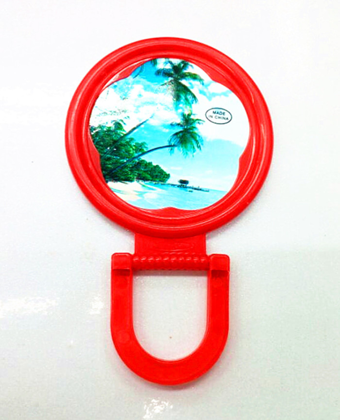 热销台式单面镜 礼品广告小镜 便携单面化妆镜详情5