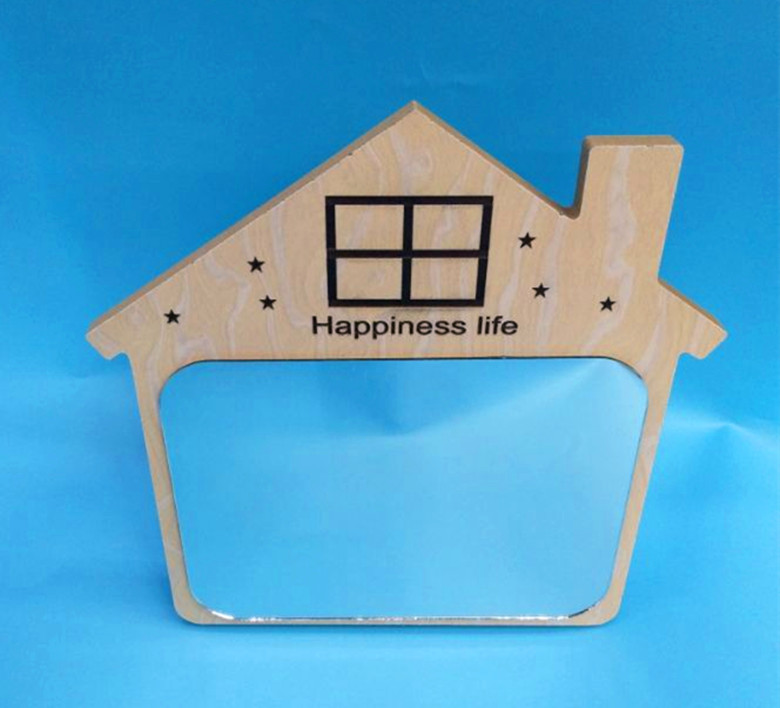 Wholesale of new wooden single-sided countertop mirrors, gift makeup mirrors, popular daily necessities, makeup tool mirrors details Picture