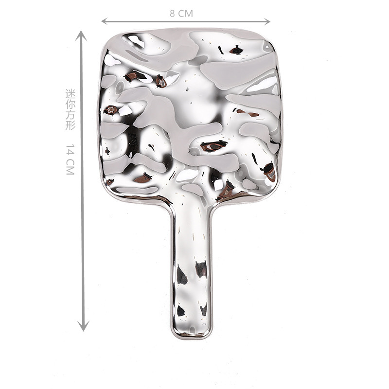 Direct supplier from the manufacturer: Round handle mirror, makeup and beauty mirror, popular mirror, single-sided mirror, portable handheld mirror Item Picture