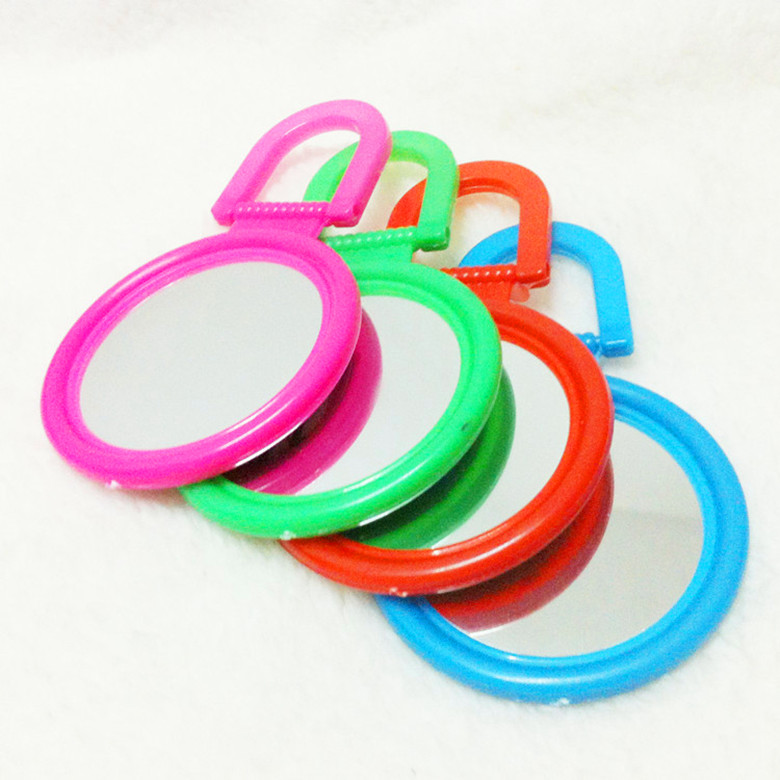 热销台式单面镜 礼品广告小镜 便携单面化妆镜详情6