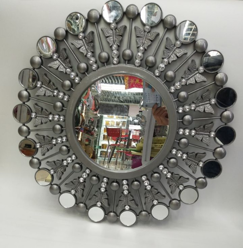 Wholesale of the new 666 single-sided plastic wall-mounted mirror, a best-selling product