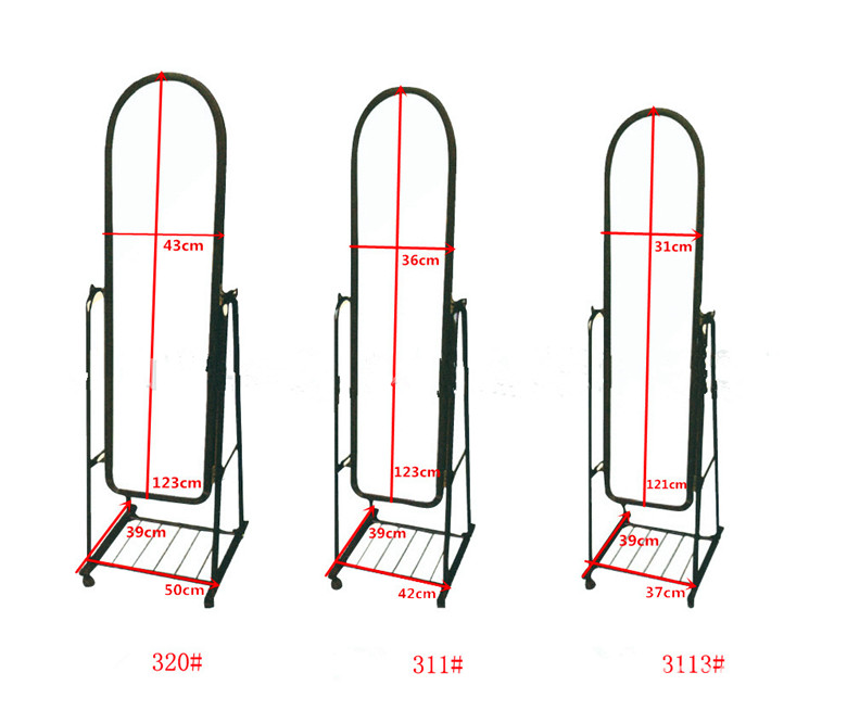 Supplying new full-length mirrors, popular daily necessities, makeup mirrors and fitting mirrors Specification image
