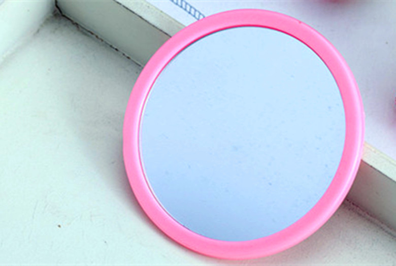 Single-sided portable makeup mirror, mini mirror, gift mirror, advertising mirror, tinplate pocket mirror
