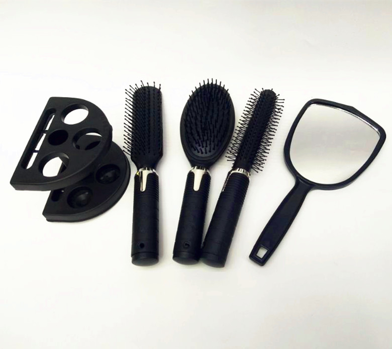 New PV5056B-4 plastic set for hair styling combs, tools, mirrors and combs Specification image