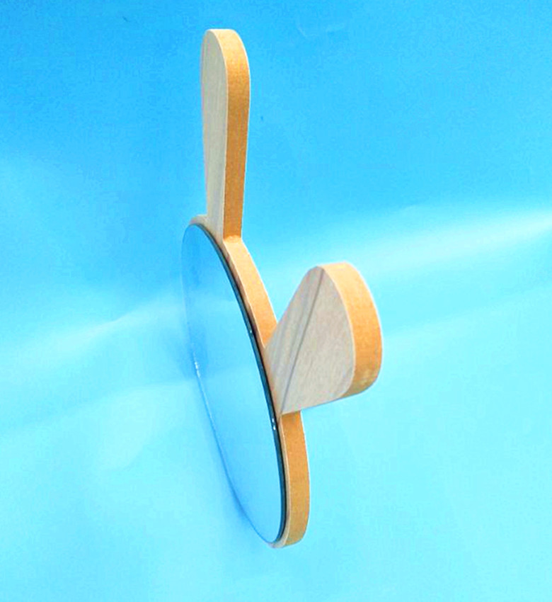 Wholesale of new wooden single-sided countertop mirrors, gift makeup mirrors, popular daily necessities, makeup tool mirrors Specification image