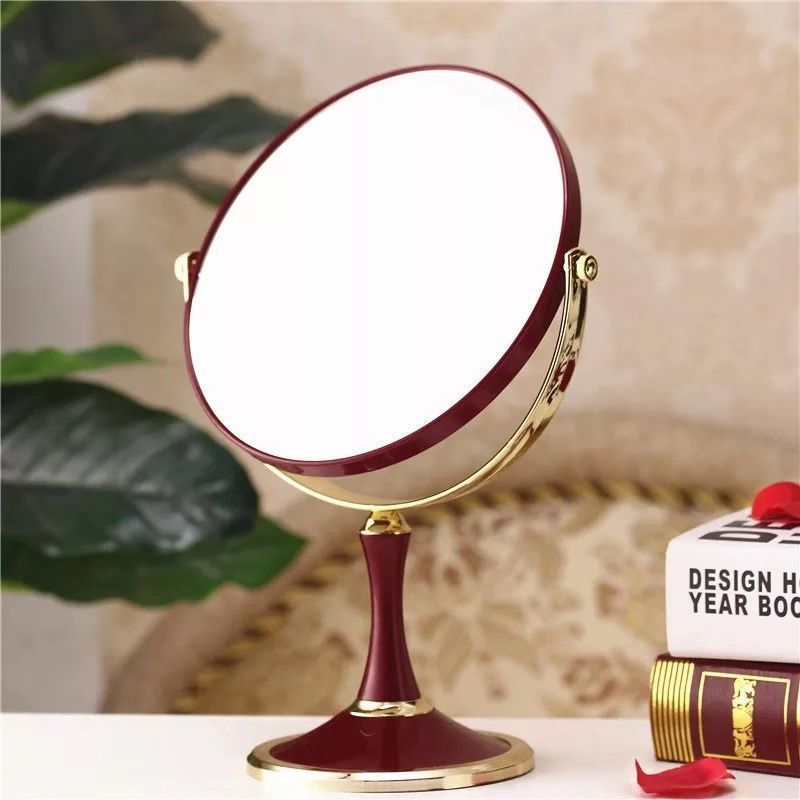 欧式化妆镜 高清时尚公主梳妆镜台式双面镜台镜镜子厂家直供详情23