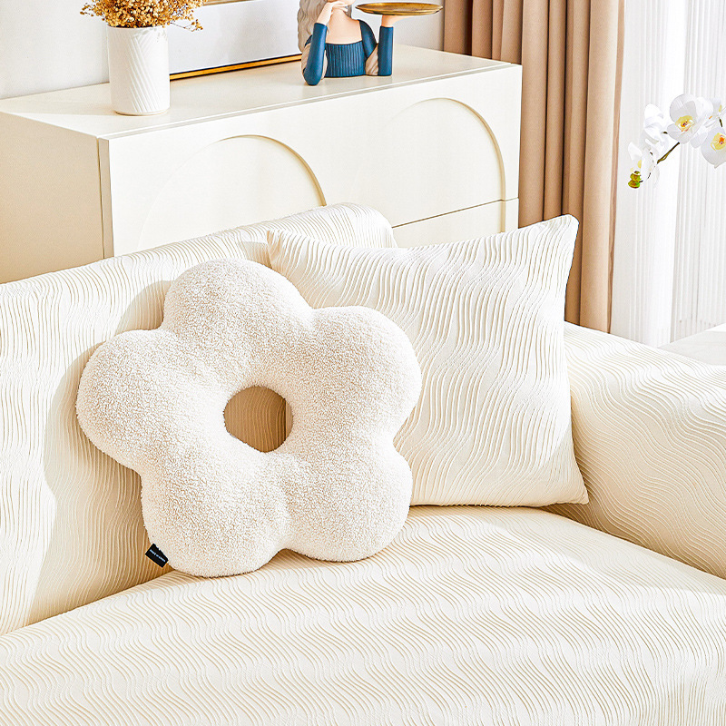 Cream-style elastic sofa cover, all-purpose cover, anti-cat scratch sofa cover, all-season universal fabric, 2024 new style Specification image