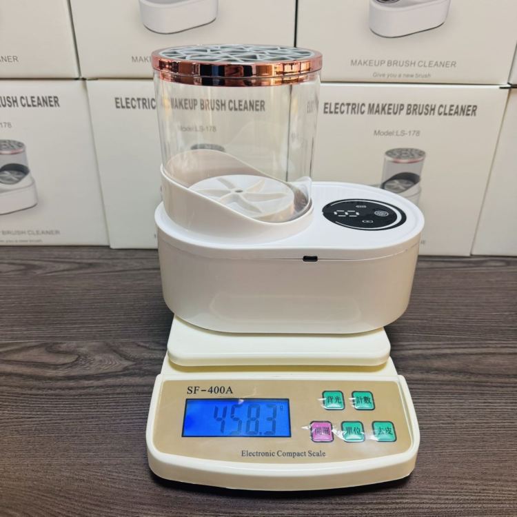 2025 Makeup Brush Cleaner, a lazy household electric cleaning quick-drying brush charging automatic cleaning tool Item Picture