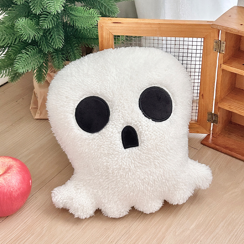 New skull pillow Halloween party decorative cushion American home fabric sofa pillow doll