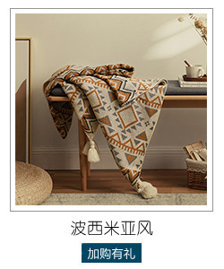 Cross-border Amazon sofa cover blanket bed tail flow Su blanket spring and summer air-conditioned knitted blanket office leisure nap blanket pic 1