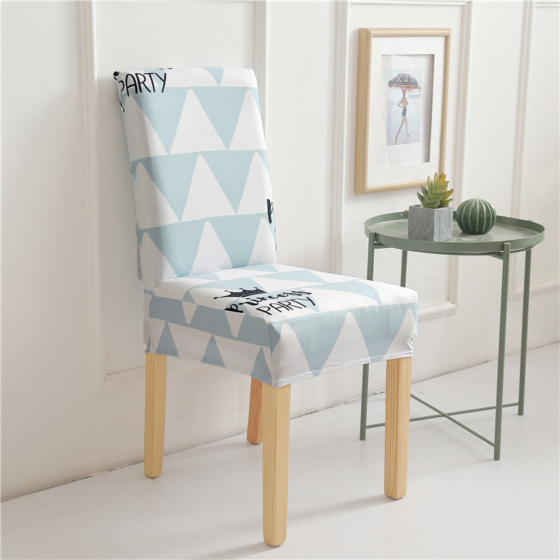 Find a factory to process and customize elastic printed chair covers for cross-border Amazon elastic dust-proof chair covers Application Scenario