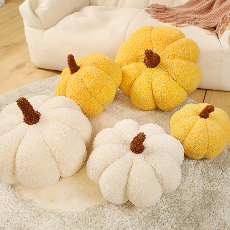 Creative sofa, living room cushions, pumpkin cushions, indoor plush toys, decorative items, bay window cushions details Picture