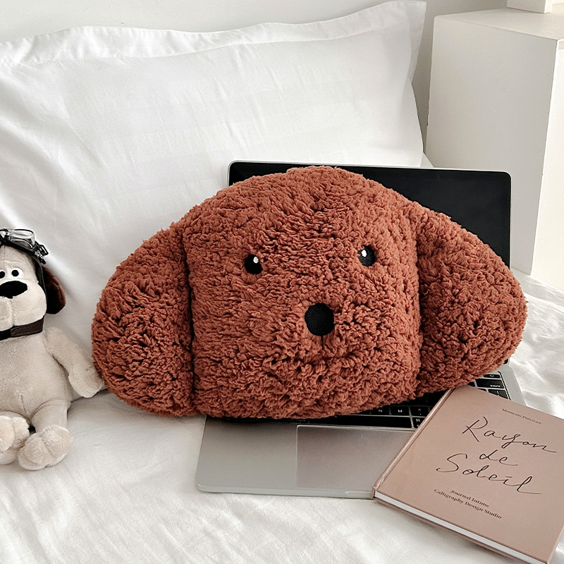 跨境爆款小狗抱枕毛绒靠枕玩偶舒棉绒儿童娃娃亚马逊希音temu代发详情图5