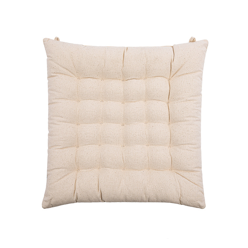Japanese-style plain seat cushions, square tatami MATS, round steamed bun cushions, dining chairs, adjustable chair cushions, bottom cushions, seat cushions Application Scenario