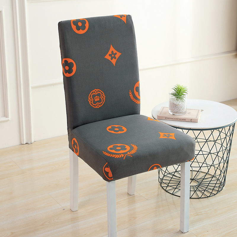 Find a factory to process and customize elastic printed chair covers for cross-border Amazon elastic dust-proof chair covers Application Scenario