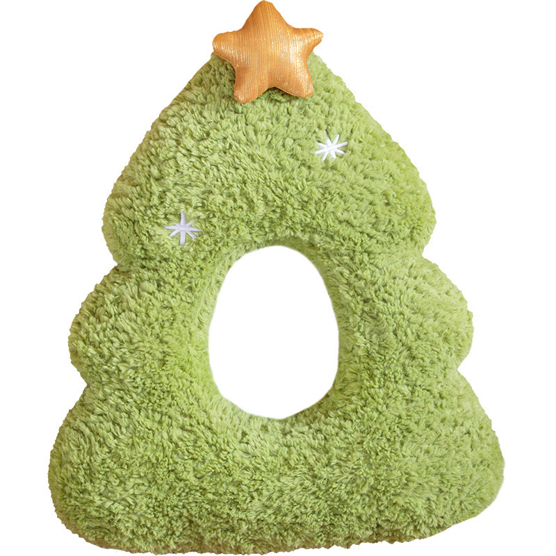 Merry and peaceful Christmas festival decorations, plush pillows, Christmas tree cushions, cute snowman and reindeer dolls Application Scenario