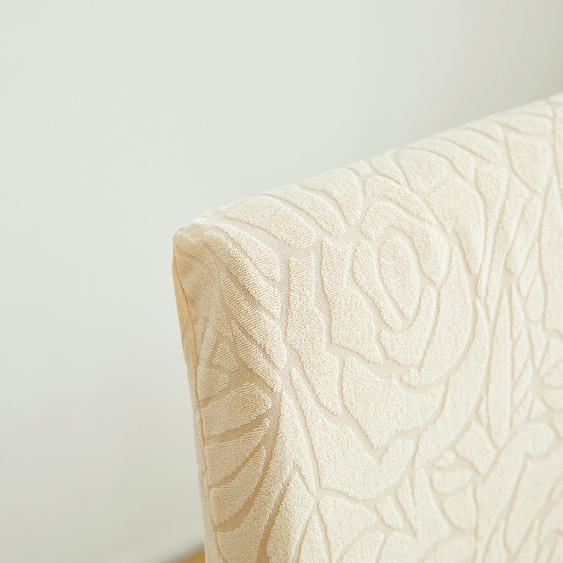 غطاء مقعد مخملي جاكار مرن جديد عبر الحدود، كرسي طعام، غطاء كرسي بسيط مقاوم للغبار ومرن للمكتب