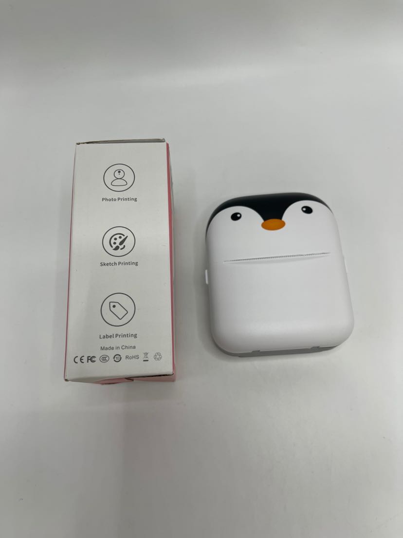 Error printer label, mini portable thermal printer, pocket photo, student question search, Bluetooth printer pic 2