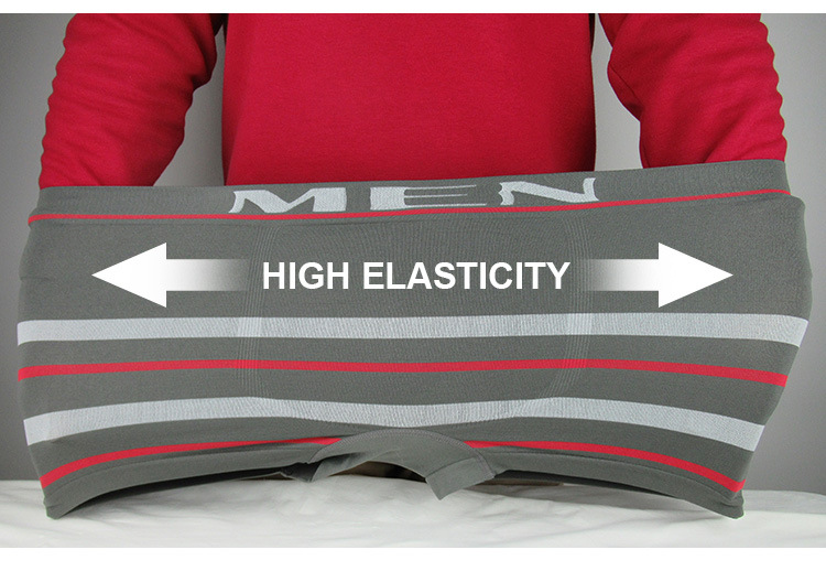 跨境外贸亚马逊男士内裤无缝平角裤尼龙锦纶四角裤MEN UNDERWEAR详情8