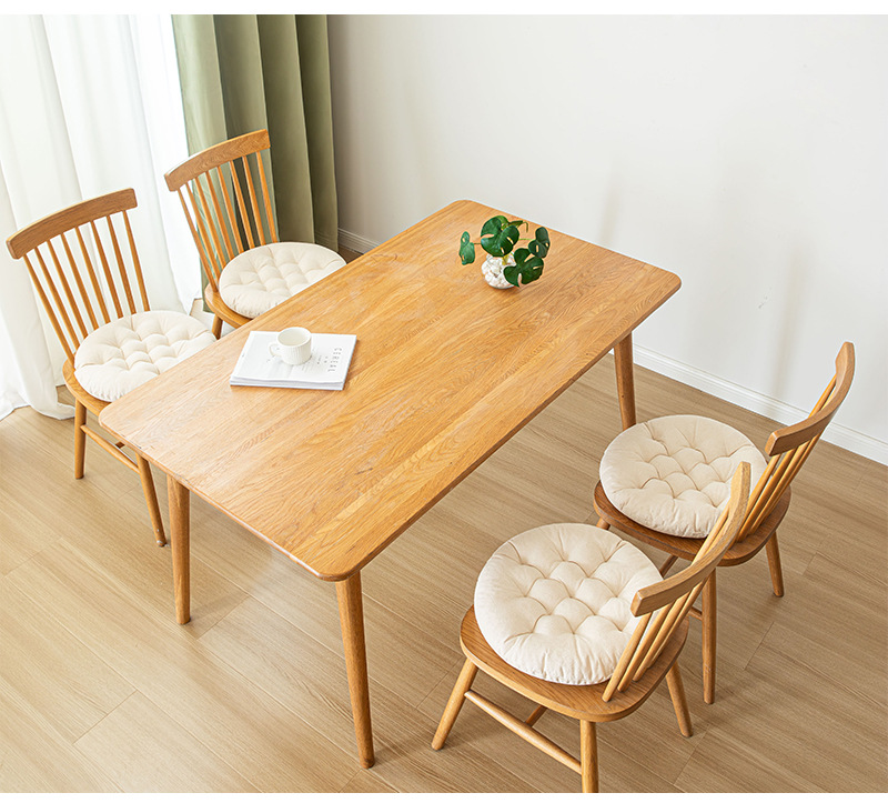 Japanese-style plain seat cushions, square tatami MATS, round steamed bun cushions, dining chairs, adjustable chair cushions, bottom cushions, seat cushions pic 7
