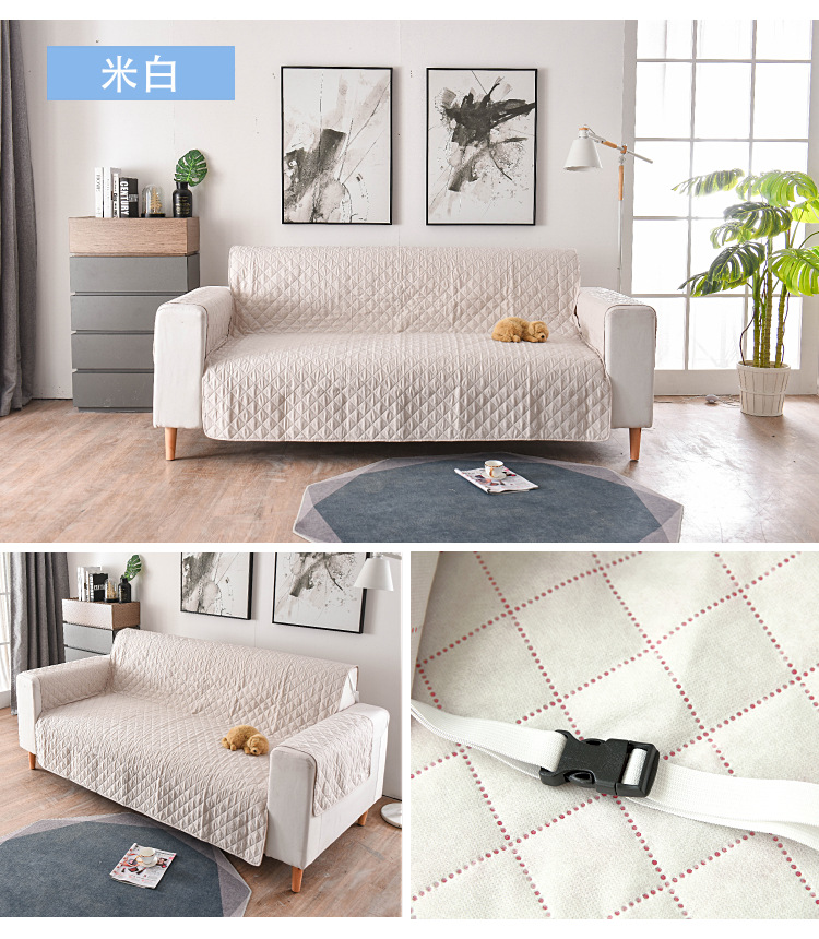 热销外贸四季通用一体宠物沙发套罩连体超市波沙发狗垫套亚马逊详情12