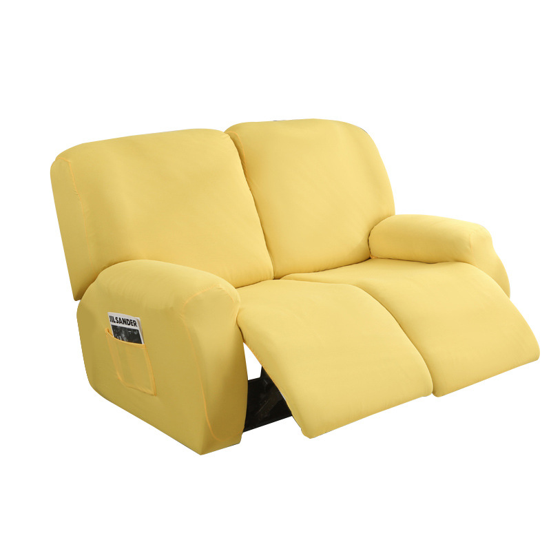 Cross-border four-season elastic Chivas sofa cover Full package Solid color dust-proof double seat recliner cover Split sofa cover Application Scenario