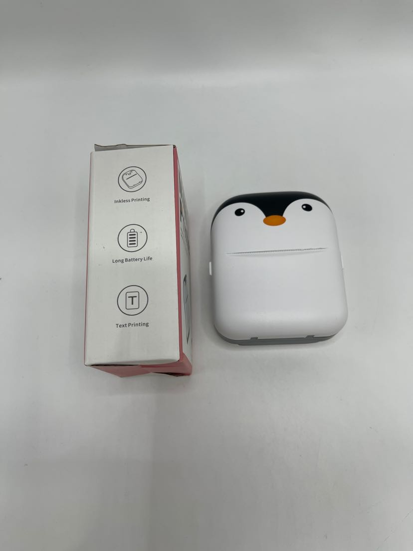 Error printer label, mini portable thermal printer, pocket photo, student question search, Bluetooth printer pic 1