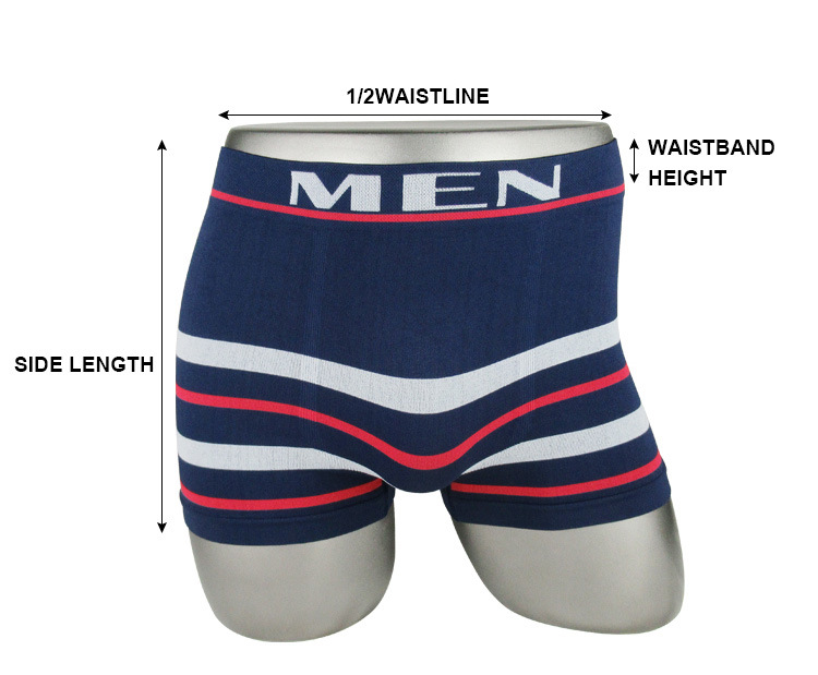 跨境外贸亚马逊男士内裤无缝平角裤尼龙锦纶四角裤MEN UNDERWEAR详情9