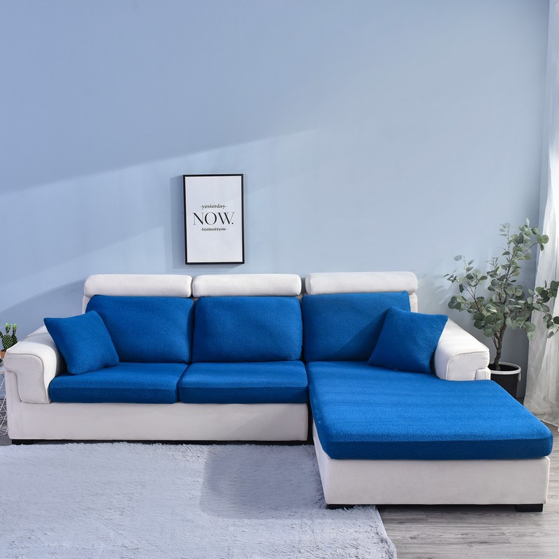 The manufacturer processes and customizes solid-color bubble cross-border cushion covers and full-package sofa cushion covers Application Scenario