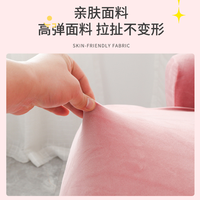 一件代发新款超柔老虎椅套高弹力单人沙发套罩美式复古凳套全包