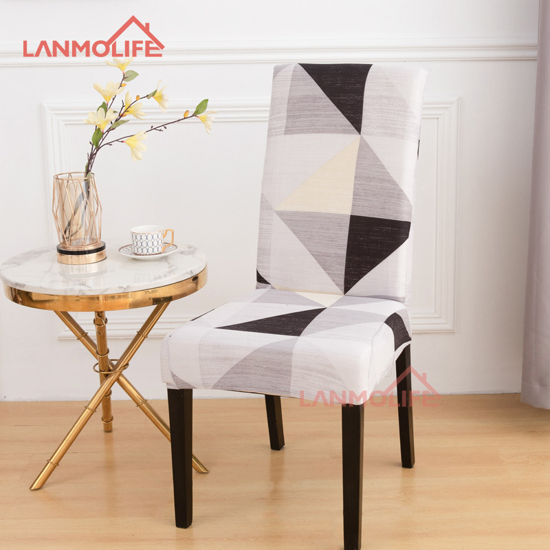 Lanya Four-season elastic milk Thread Chair Covers, hotel dust-proof chair covers, one-piece backrest anti-stain chair covers wholesale Item Picture