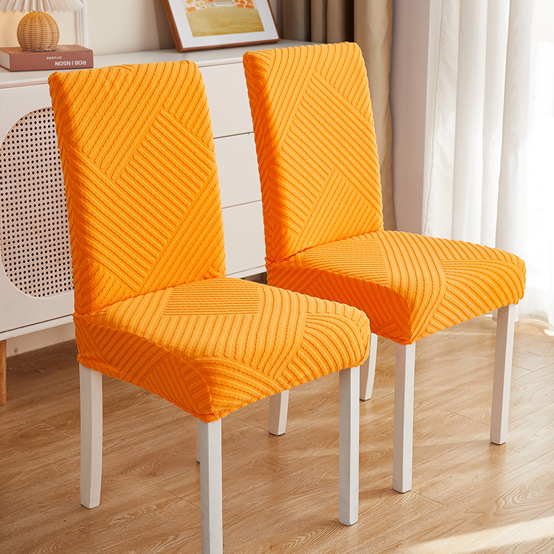 Spring 2023 new jacquard dynamic chair covers, elastic Amazon solid color seat set, table and chair covers, stool covers Spring 2023 new jacquard dynamic chair covers, elastic Amazon solid color seat set, table and chair covers, stool covers