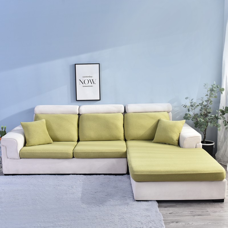 The manufacturer processes and customizes solid-color bubble cross-border cushion covers and full-package sofa cushion covers Item Picture