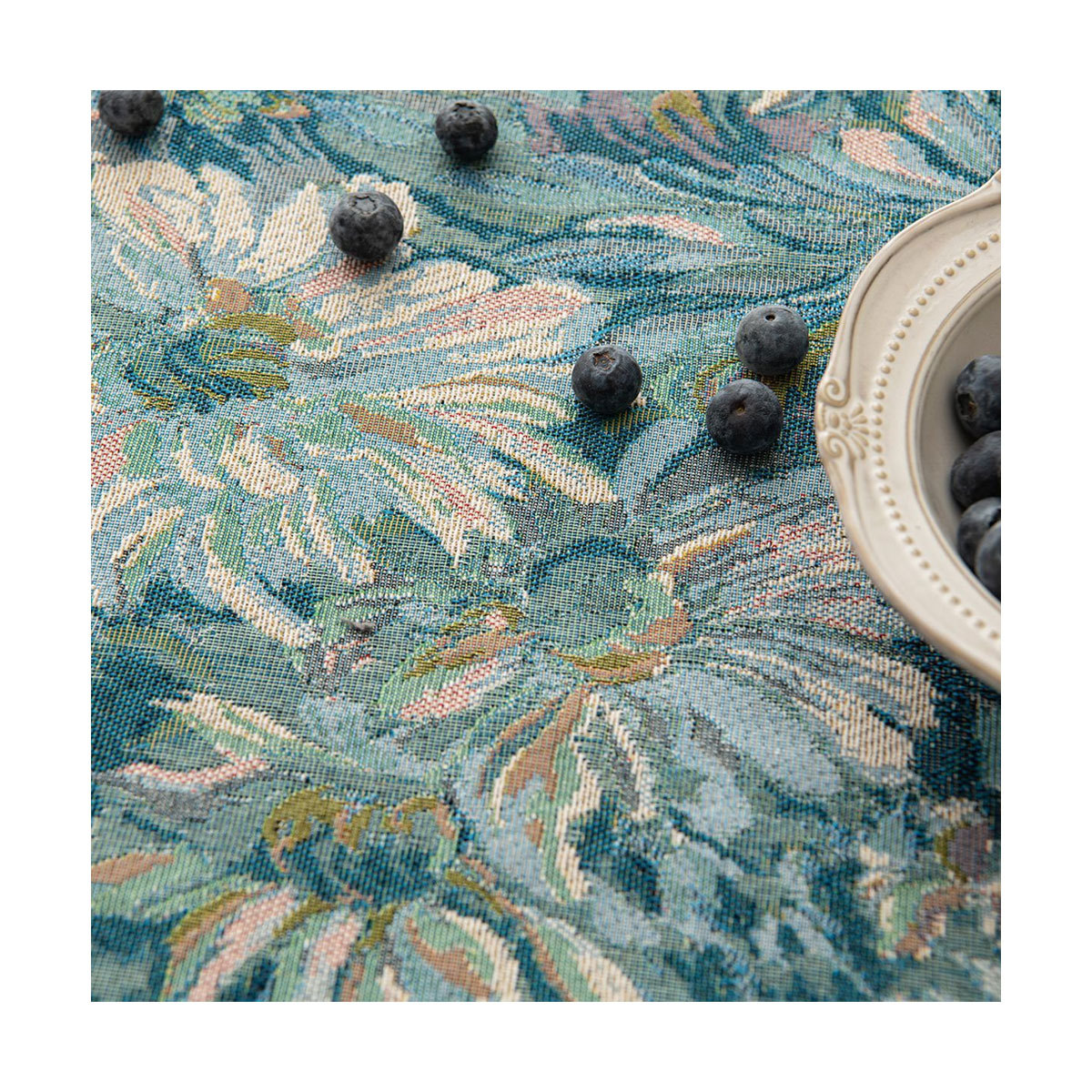 餐桌布艺/台布/桌布实物图