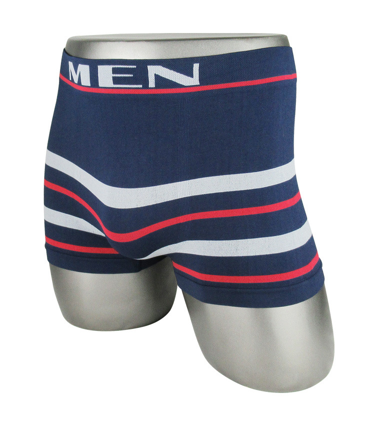 跨境外贸亚马逊男士内裤无缝平角裤尼龙锦纶四角裤MEN UNDERWEAR详情3