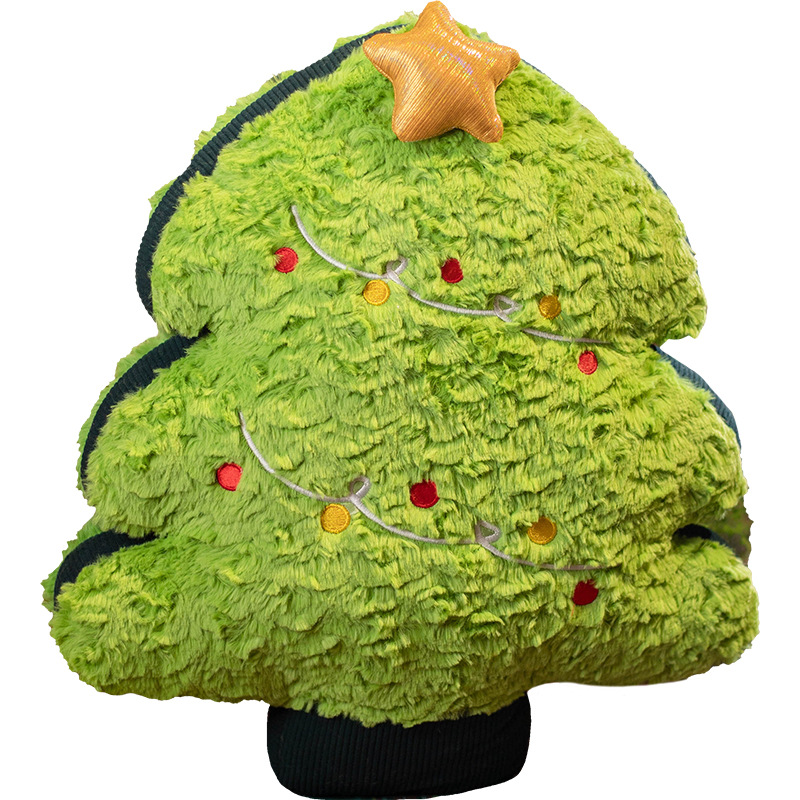 Three-dimensional Christmas plush pillow figurines for girls, cute snowman plush cushion gifts, festive atmosphere decoration cushions Application Scenario