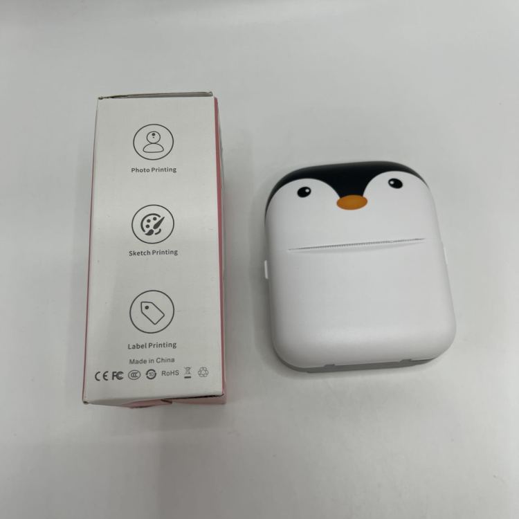 Error printer label, mini portable thermal printer, pocket photo, student question search, Bluetooth printer details Picture