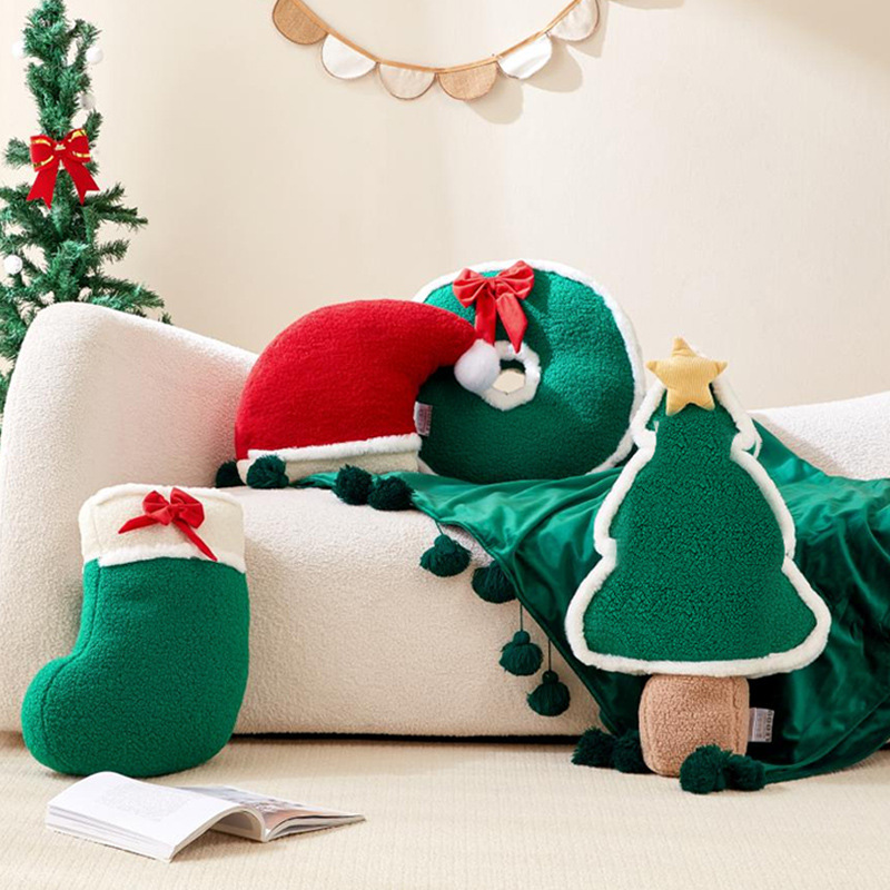 2024 Christmas cushions, Christmas gifts, Christmas tree decorations, dolls, figurines, sofa cushions, bay window cushions