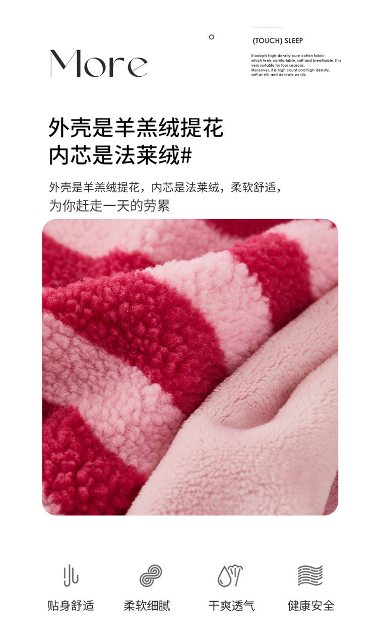 大眼怪刺绣羊羔绒法兰绒毛毯多巴胺午休办公车用 靠垫被抱枕毯详情5