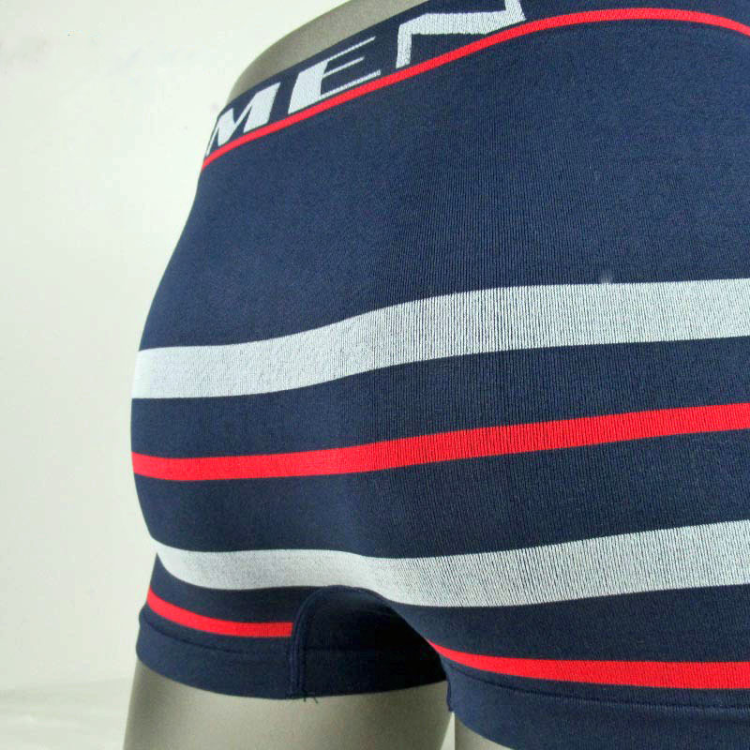 跨境外贸亚马逊男士内裤无缝平角裤尼龙锦纶四角裤MEN UNDERWEAR