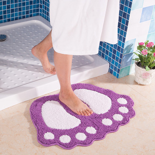 Cross-border Nordic ethnic style cotton and linen printed retro plain thin carpet study and bedroom floor mat, hand-woven pic 17