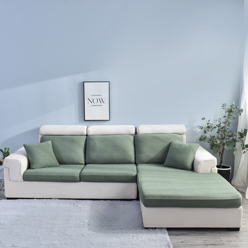 The manufacturer processes and customizes solid-color bubble cross-border cushion covers and full-package sofa cushion covers details Picture