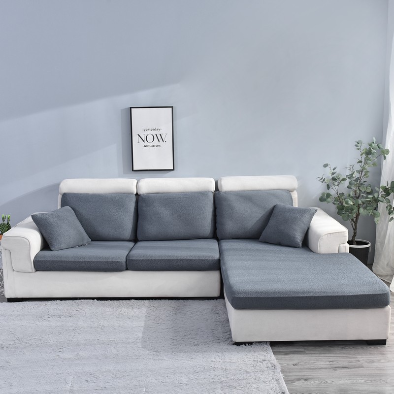 The manufacturer processes and customizes solid-color bubble cross-border cushion covers and full-package sofa cushion covers Specification image