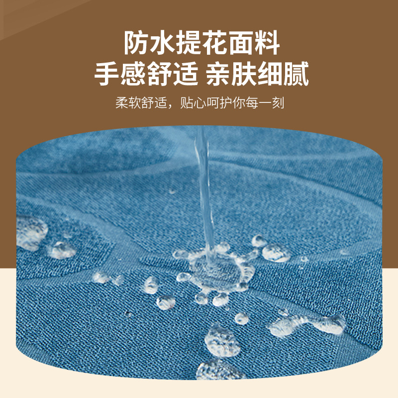 Wholesale of cross-border solid-color corn wool bedhead covers, simple and elastic headboard covers, backrest covers, and dust-proof protective covers details Picture
